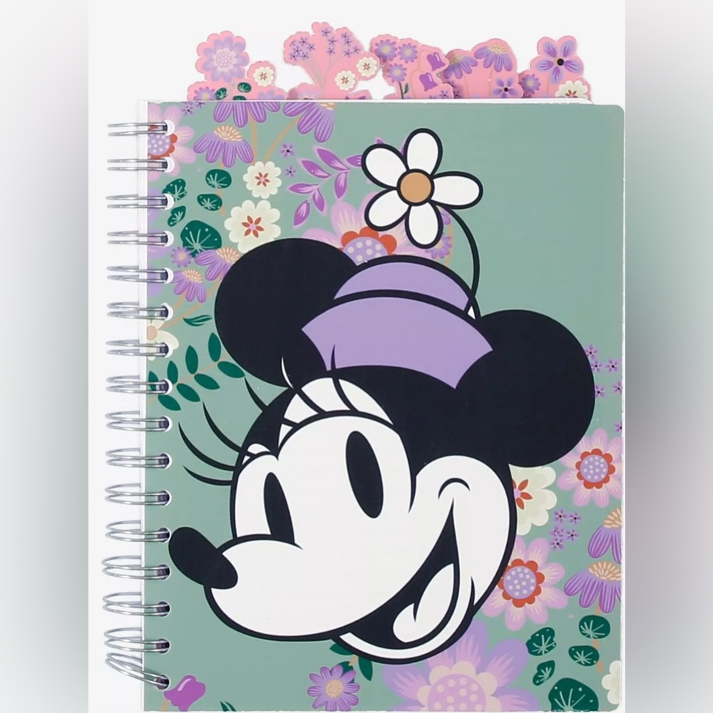 Minnie Mouse Floral Tab journal